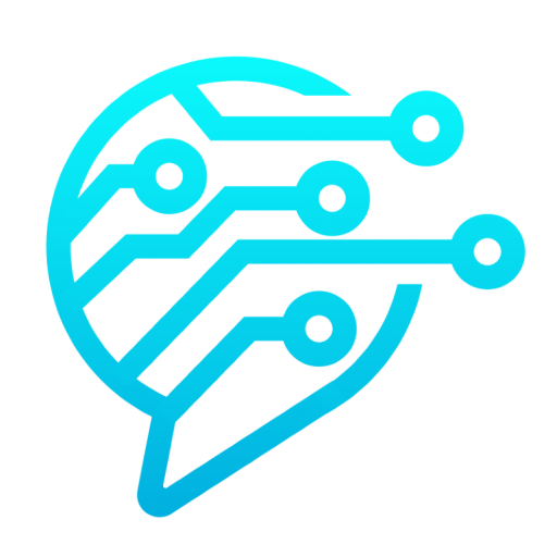 Firmenlogo der CarveMind AI GmbH, bestehend aus einem stilisierten blauen Gehirn, das mit digitalen Schaltkreisen verbunden ist, symbolisch für KI-Innovation und Intelligenz